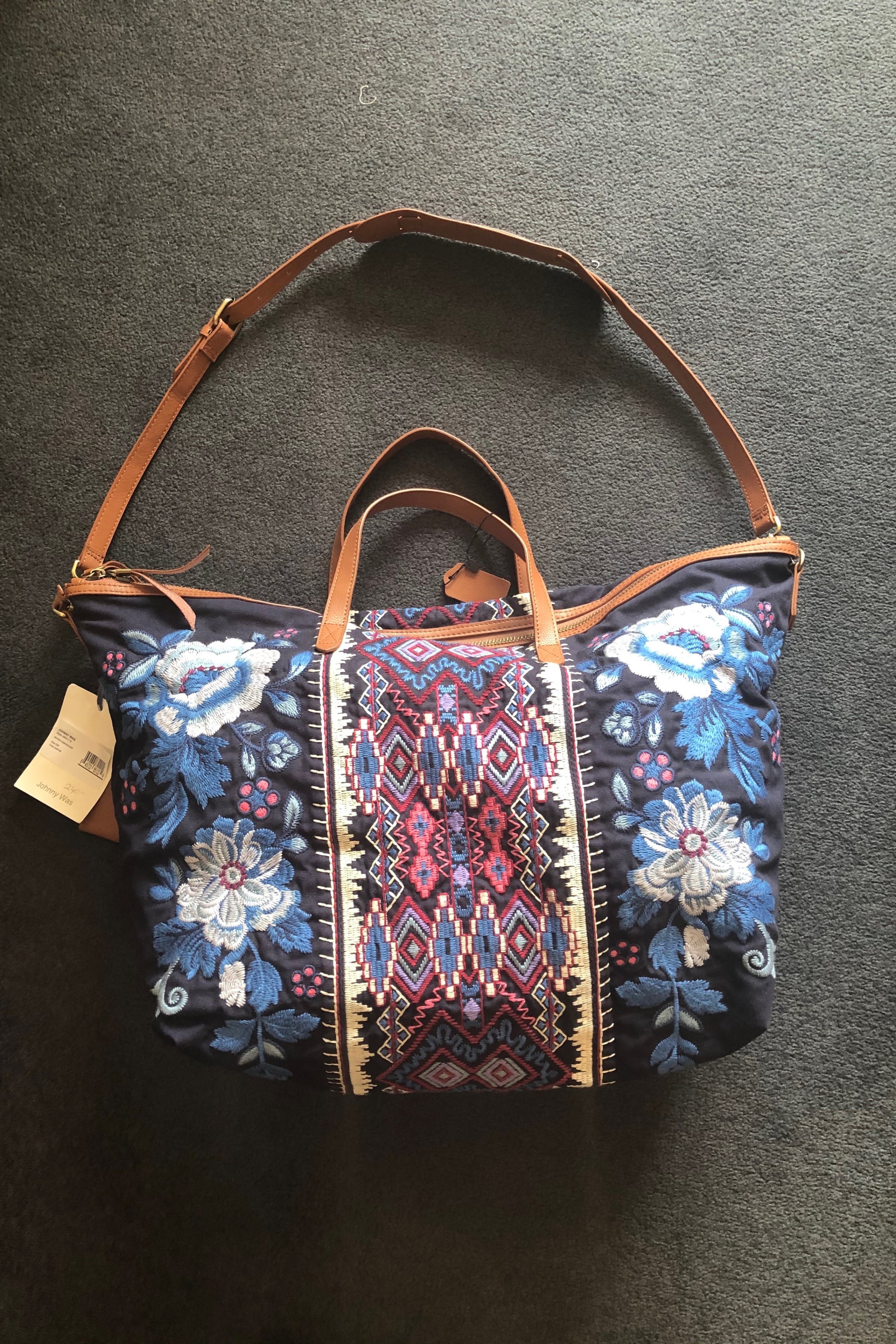 Johnny was overnight bag sales